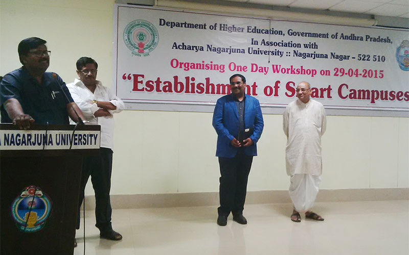 MOU with Acharya Nagarjuna University - Guntur, Andhra Pradesh