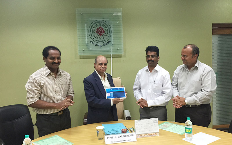 MOU with JNTU - Anantapur, A.P
