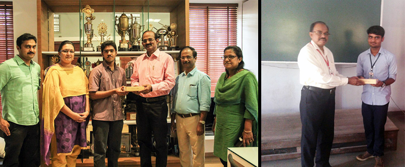 Students from KTU won a contest and receives a Samsung TAB from M - Tutor