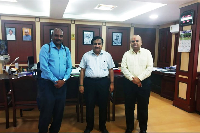 Honorable VC of Anna University Shri.Surappa, endorsing free access to students during the COVID outbreak.